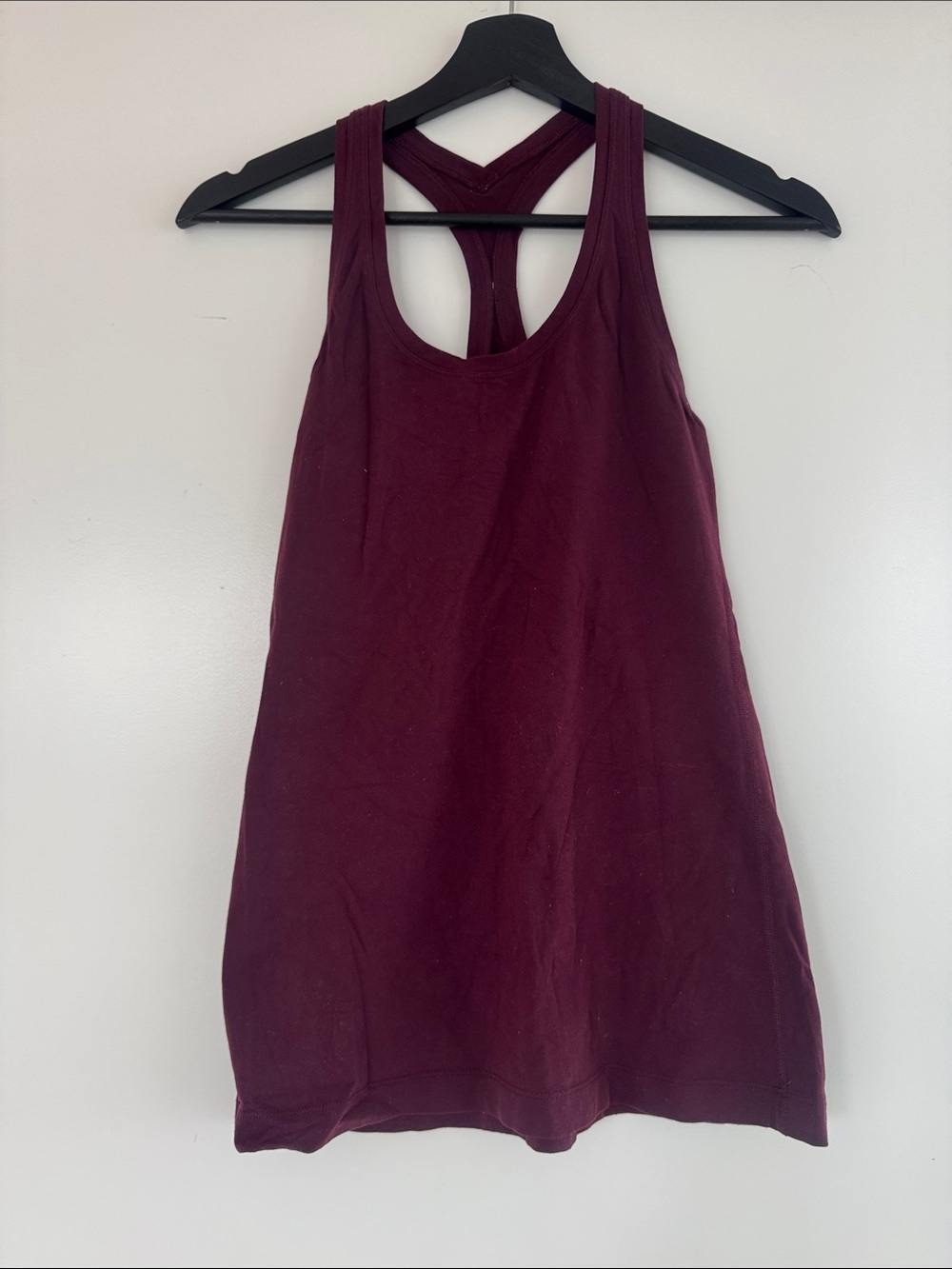 lululemon athletica Burgundy Racerback Tank